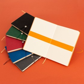 Caderneta Moleskine Com Fecho Elástico Personalizada