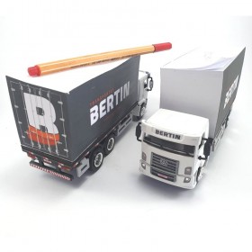 Miniatura de Caminhao Bau Truck em bloco de anotações Personalizado