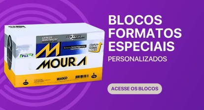 Blocos de Anotações Em Formatos Especiais