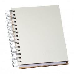 Agenda Permanente Wire-o MDF Sublimática Personalizada Personalizada Para Brinde