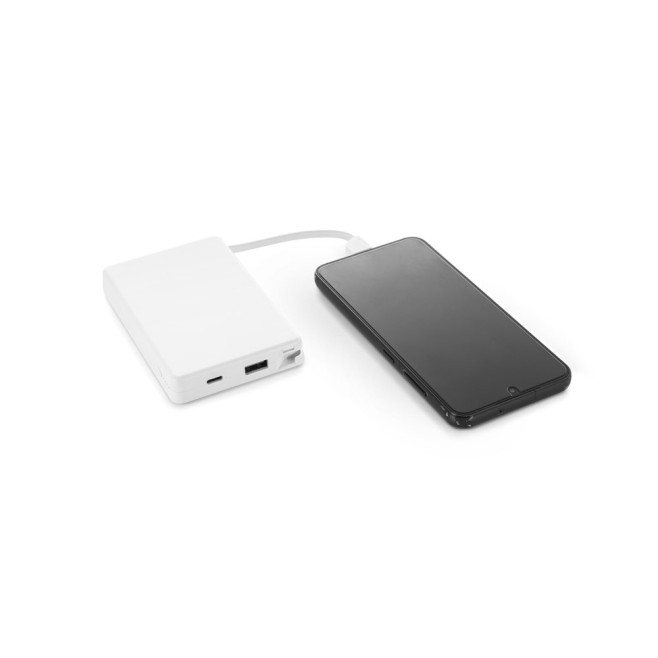 Bateria Portátil em ABS 100% Reciclado 10.000mAh Promocional