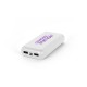 Bateria Portátil em ABS 100% Reciclado 20.000mAh Promocional