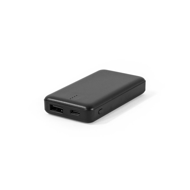 Bateria Portátil em ABS 100% Reciclado 4.000 mAh Promocional
