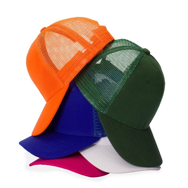 Boné Poliéster Aba Curva com Tela Personalizado