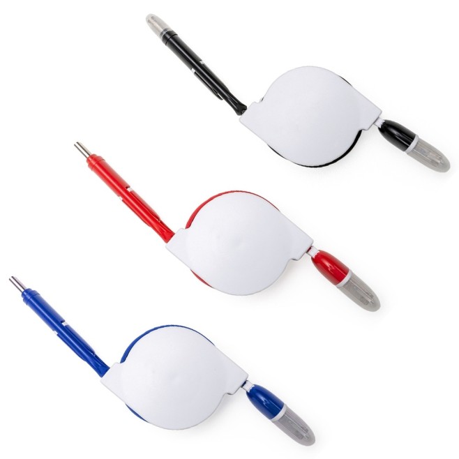 Cabo de Dados Retrátil 3 em 1 Personalizado