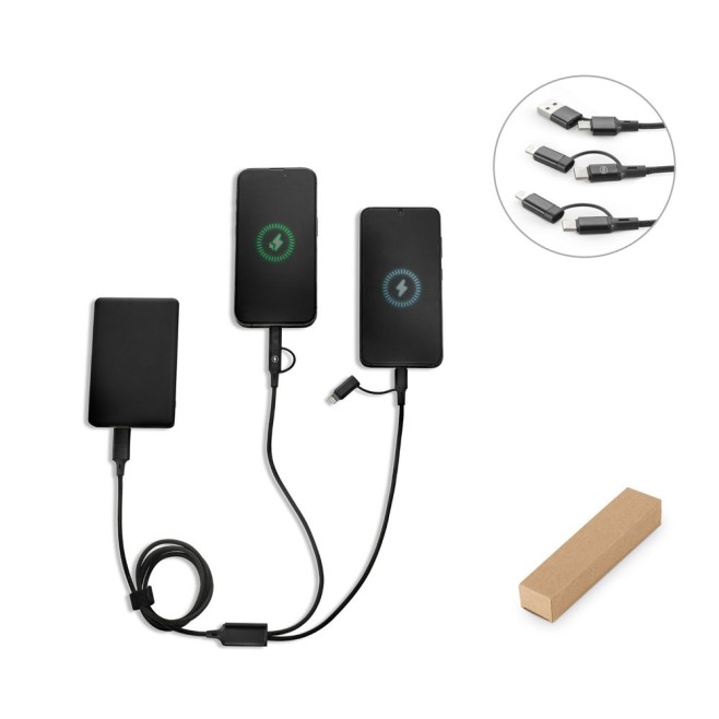 Cabo USB 6 em 1 Personalizado