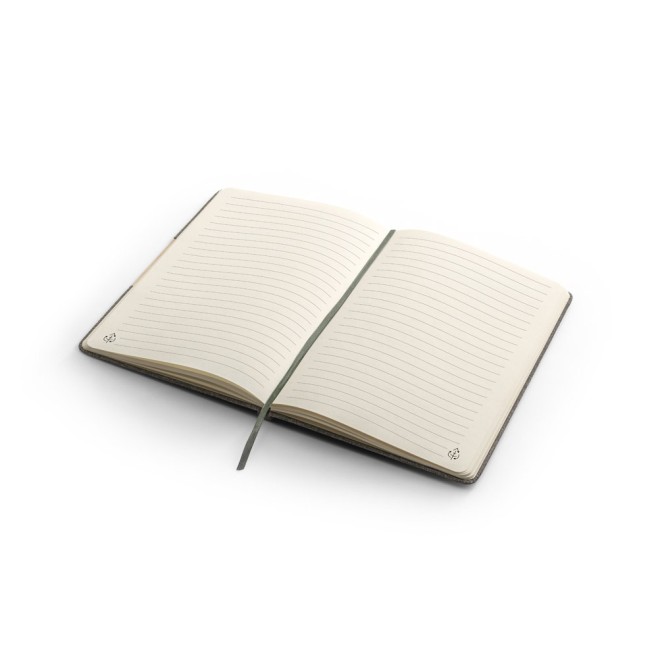 Caderno A5 Capa Dura em Poliéster Reciclado Personalizado