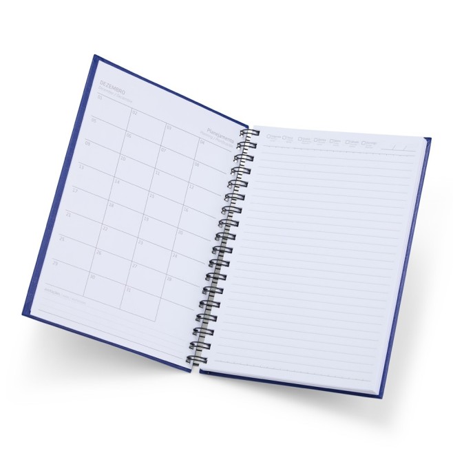 Caderno Capa Dura em Linho Personalizado