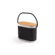 Caixa de Som de 15W em Bambu Personalizada