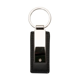 Chaveiro Metal com Couro Promocional