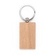 Chaveiro Retangular em Madeira Personalizado