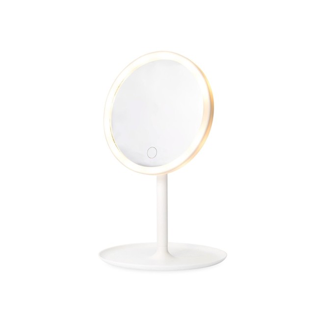 Espelho de Mesa Plástico com LED Promocional