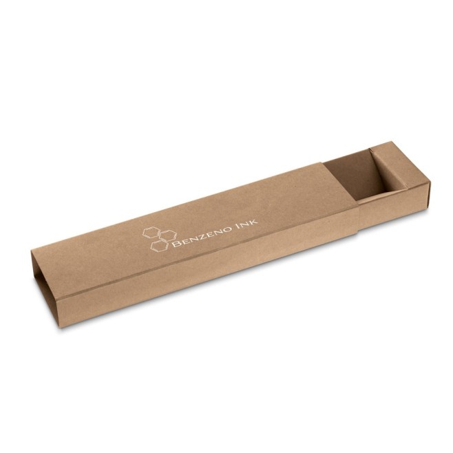 Estojo em Kraft para 1 Esferográfica Personalizado