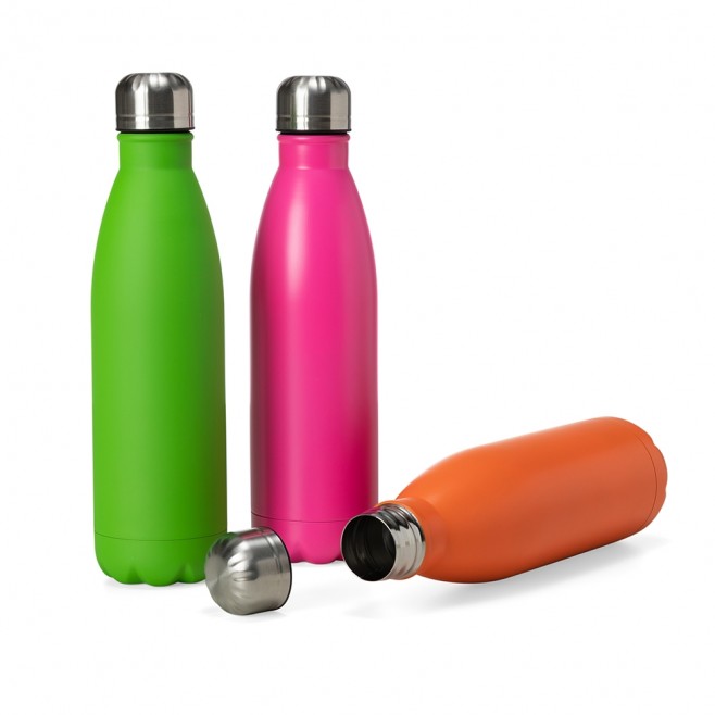 Garrafa Inox 750ml com Logo Personalizada