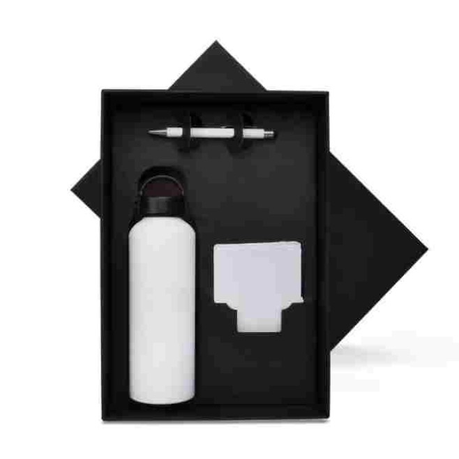 Kit Boas Vindas Branco Personalizado