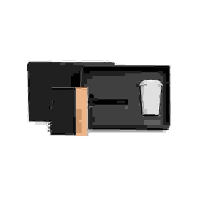 Kit Caderno, Caneta e Copo Personalizado