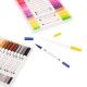 Kit Canetinhas Ponta Dupla Com 36 Cores Promocional