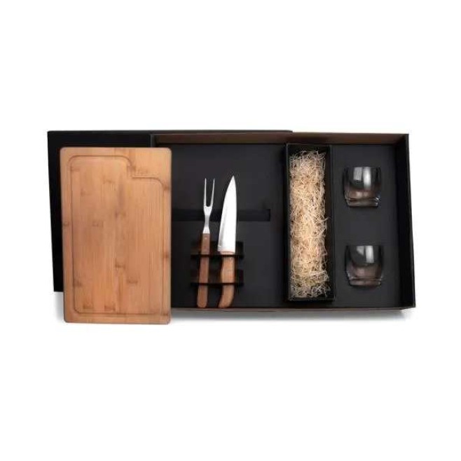 Kit Churrasco / Whisky - 5 Pçs Personalizado 