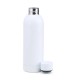 Kit Garrafa, Caderno E Caneta - Branco - 3 Pçs Personalizado
