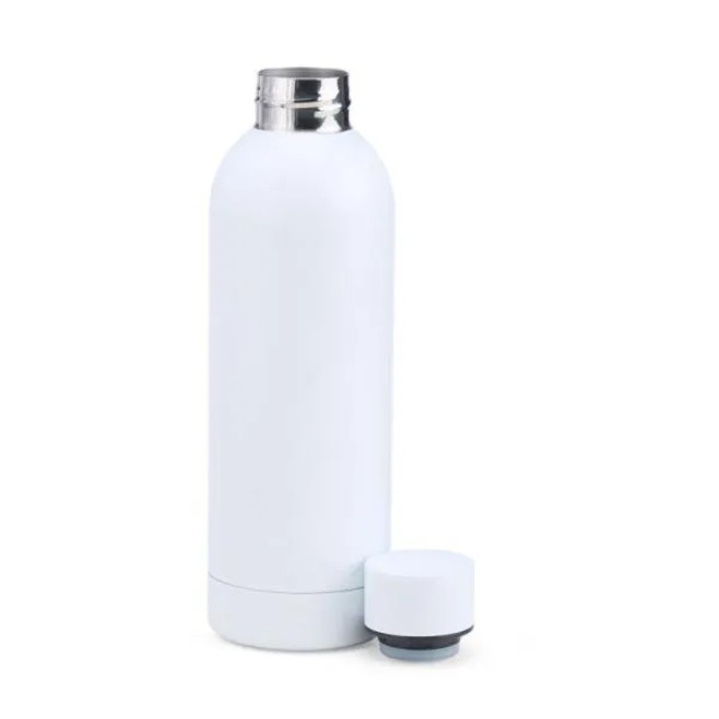 Kit Garrafa E Caneca - Branco - 2 Pçs Personalizado 