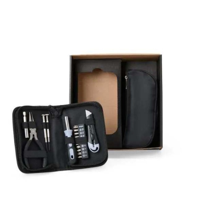 Kit Necessaire E Conjunto De Ferramentas - 17 Pçs Personalizado 
