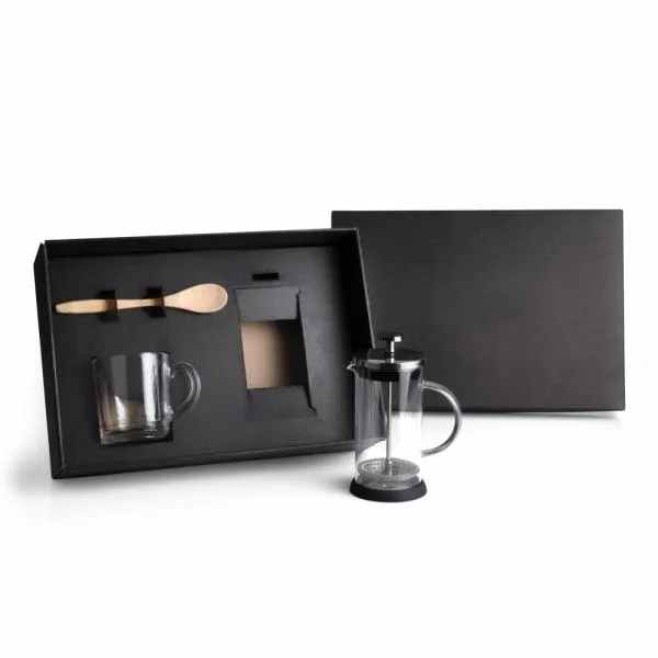 Kit Para Café Com Prensa Francesa 3 Peças Personalizado