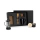 Kit Para Café Com Vela Aromatizada - 4 Pçs Promocional