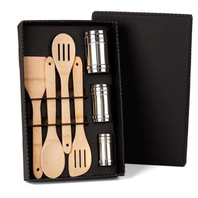 Kit para Cozinha e Tempero 7 Peças Personalizado