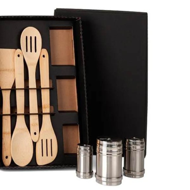 Kit para Cozinha e Tempero 7 Peças Personalizado