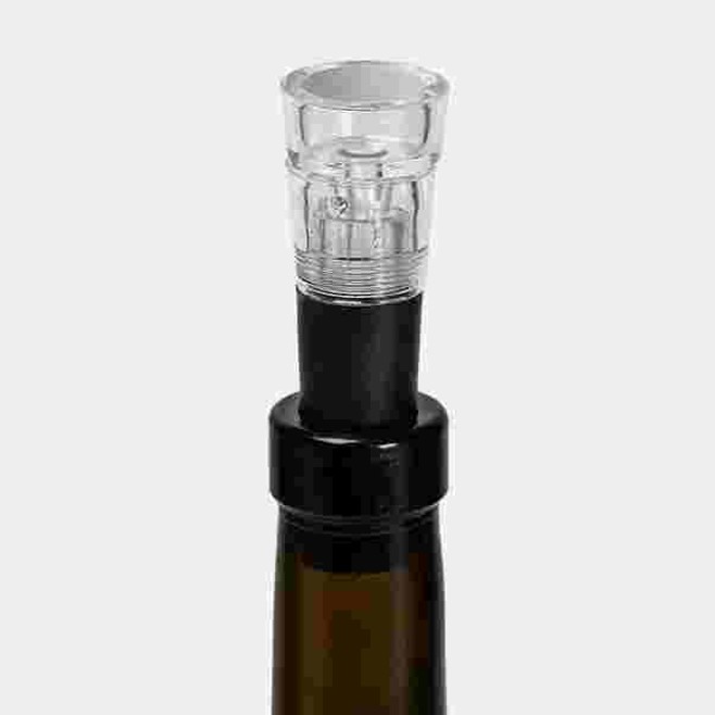 Kit Para Vinho Com Caixa Em Papelão Rígido Preto Personalizado