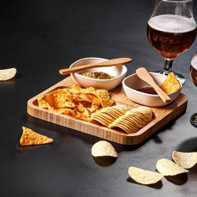 Kit Petisco, Patê e Cerveja 7 peças Personalizado