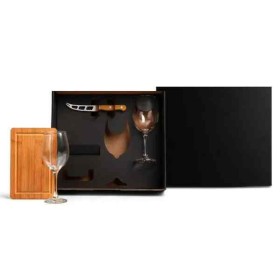 Kit Queijo E Vinho - 4 Pçs Personalizado