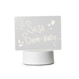 Lousa Luminária Personalizada com Logotipo
