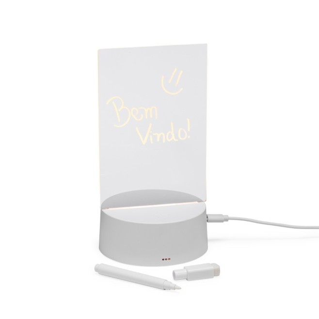 Luminária LED de Mesa Personalizada