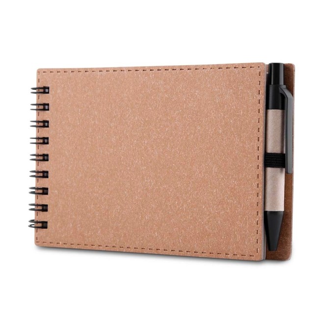 Mini Caderno A6 com Caneta Promocional