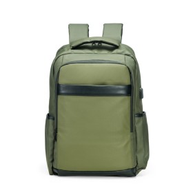 Mochila Couro Sintético USB 21 Litros Personalizada