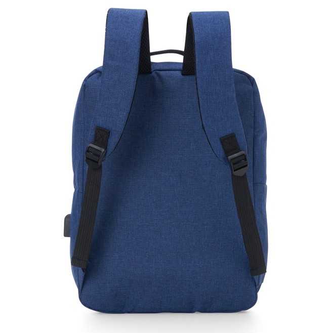 Mochila de Nylon USB 21L com Logo para Brindes