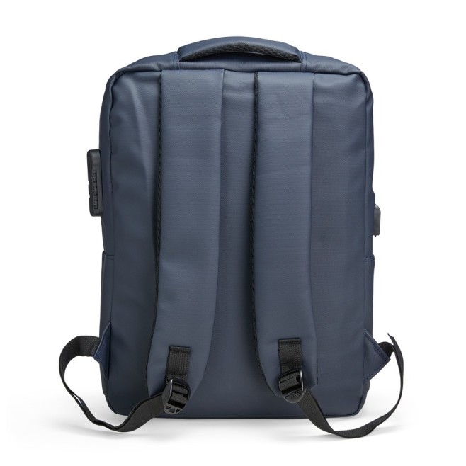 Mochila PU Impermeável Antifurto Personalizada