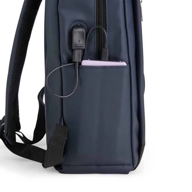 Mochila PU Impermeável Antifurto Personalizada