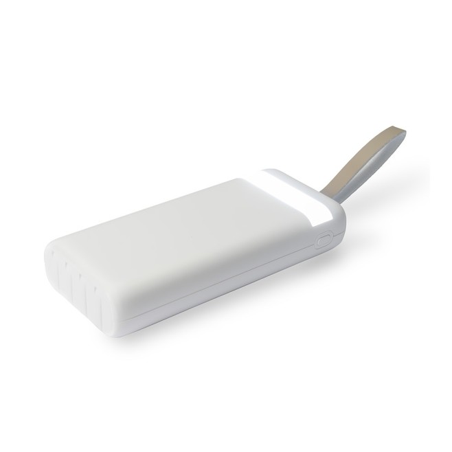 Power Bank 20.000mAh com Lanterna e Multissaídas Personalizado