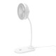 Ventilador com Led e Carregamento via Indução Personalizado