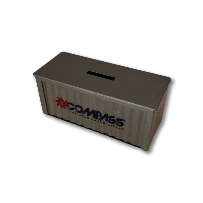 Mini Container de Metal Pequeno